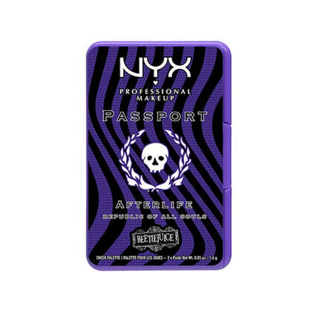 NYX Beetlejuice Afterlife Cheek Palette 3 NYX Beetlejuice Afterlife Cheek Palette