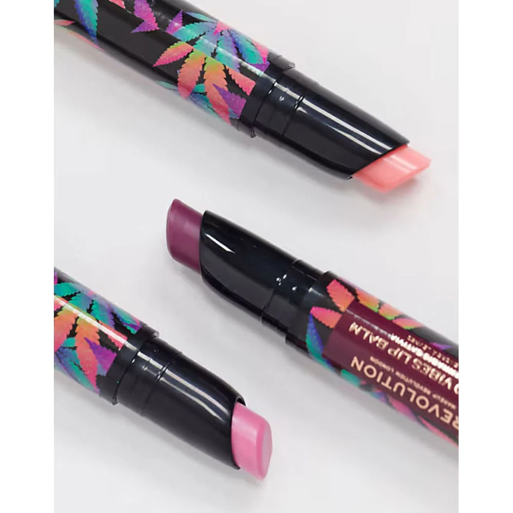 Revolution Good Vibes Lip Balm With Sativa Mood 2 Revolution Good Vibes Lip Balm With Sativa Mood