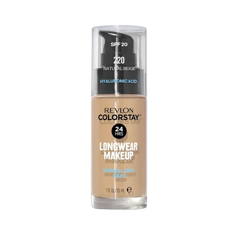 Revlon ColorStay Makeup Normal/Dry Skin 220 Natural Beige SPF 20 30ml 2 Revlon ColorStay Makeup Normal/Dry Skin 220 Natural Beige SPF 20 30ml