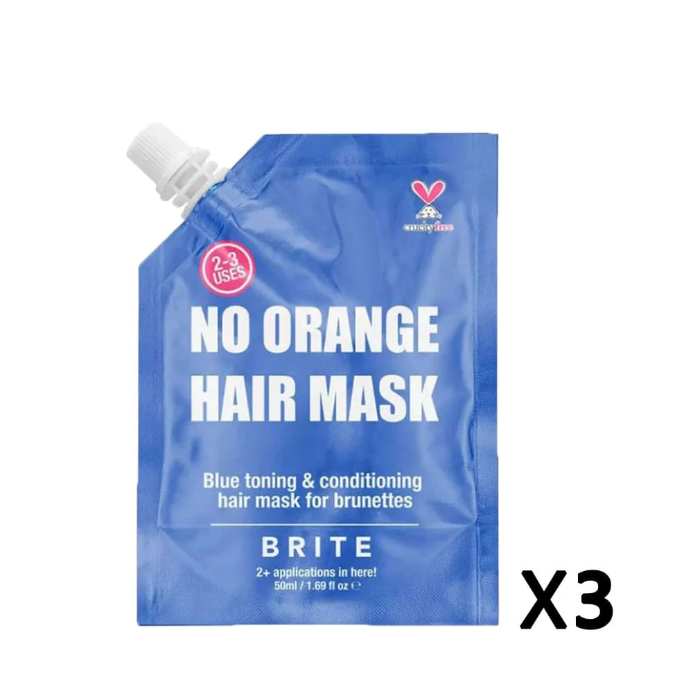 3x Brite No Orange Hair Mask 50ml 2 3x Brite No Orange Hair Mask 50ml