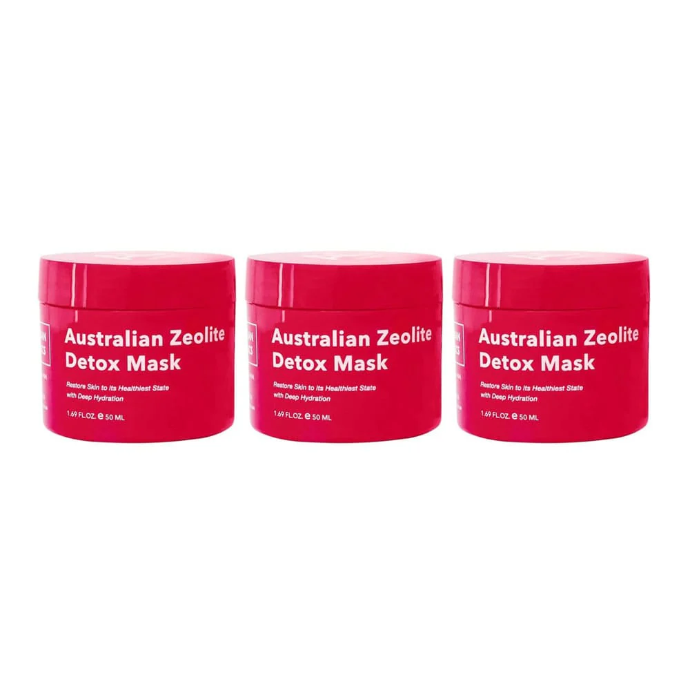 3x Australian Cosmetics Detox Mask 50ml