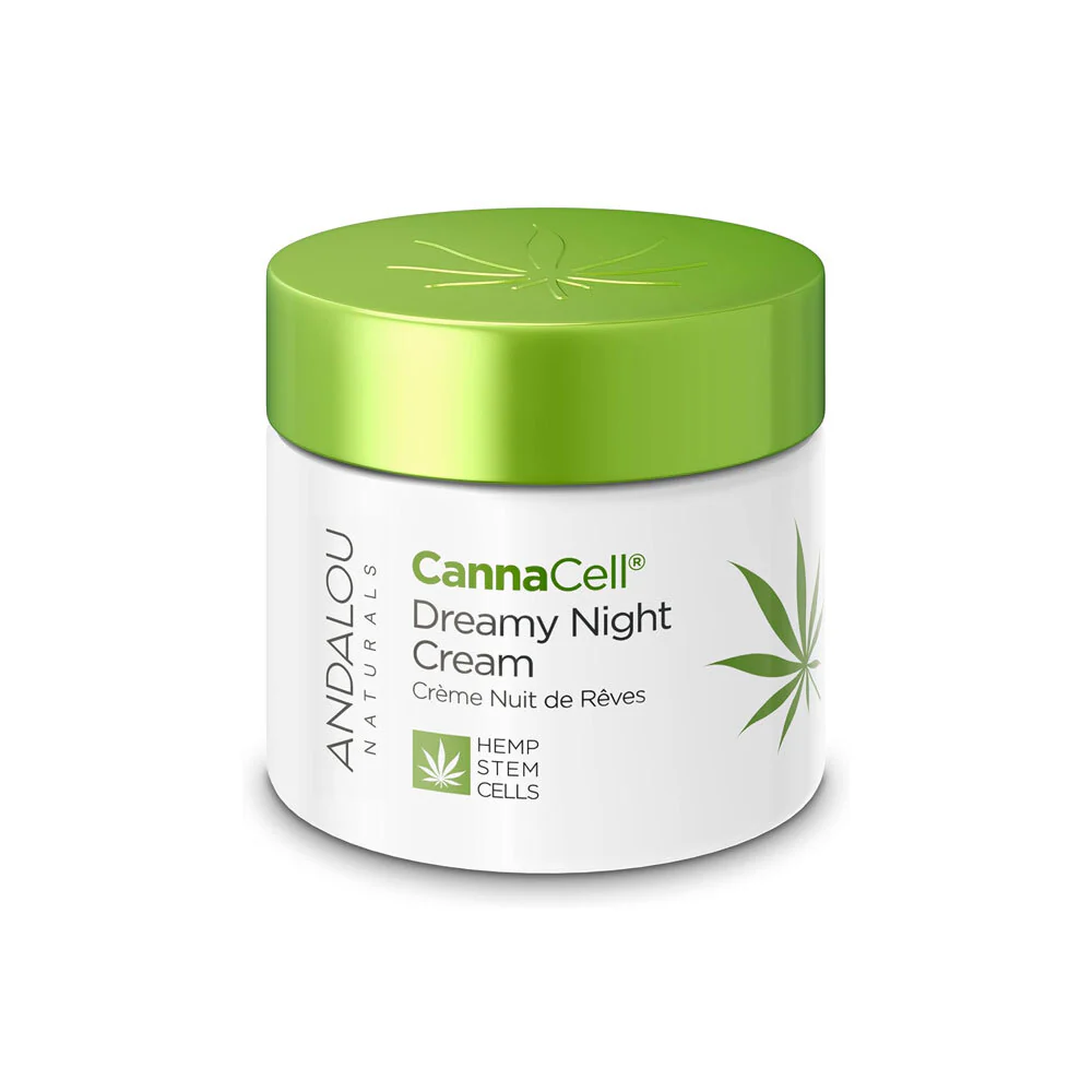 Andalou Naturals Canna Cell Dreamy Night Cream 50g 2 Andalou Naturals Canna Cell Dreamy Night Cream 50g