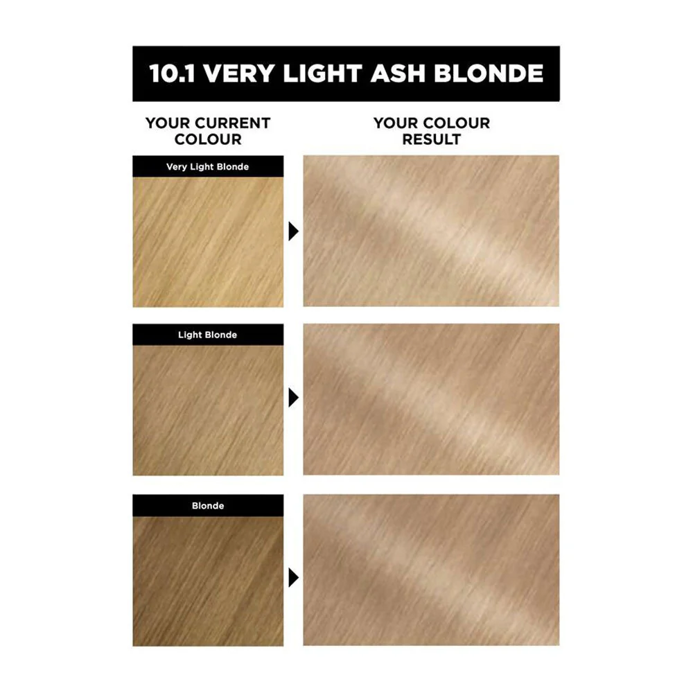 Garnier Olia Permanent Hair Colour 10.1 Very Light Ash Blonde 4 Garnier Olia Permanent Hair Colour 10.1 Very Light Ash Blonde