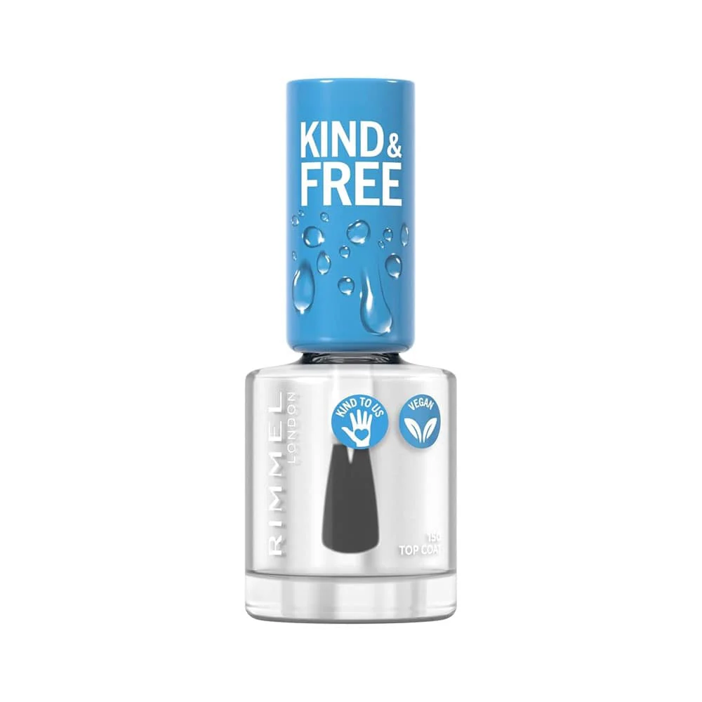 Rimmel Kind & Free Nail Polish 150 Top Coat 8ml