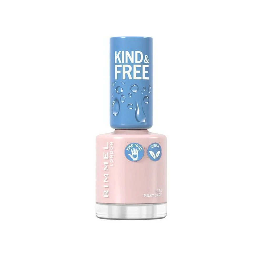 Rimmel Kind & Free Nail Polish 154 Milk Bare 8ml