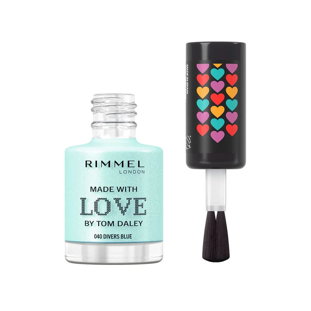 Rimmel Made With Love Nail Polish 030 Whirlpool 8ml
