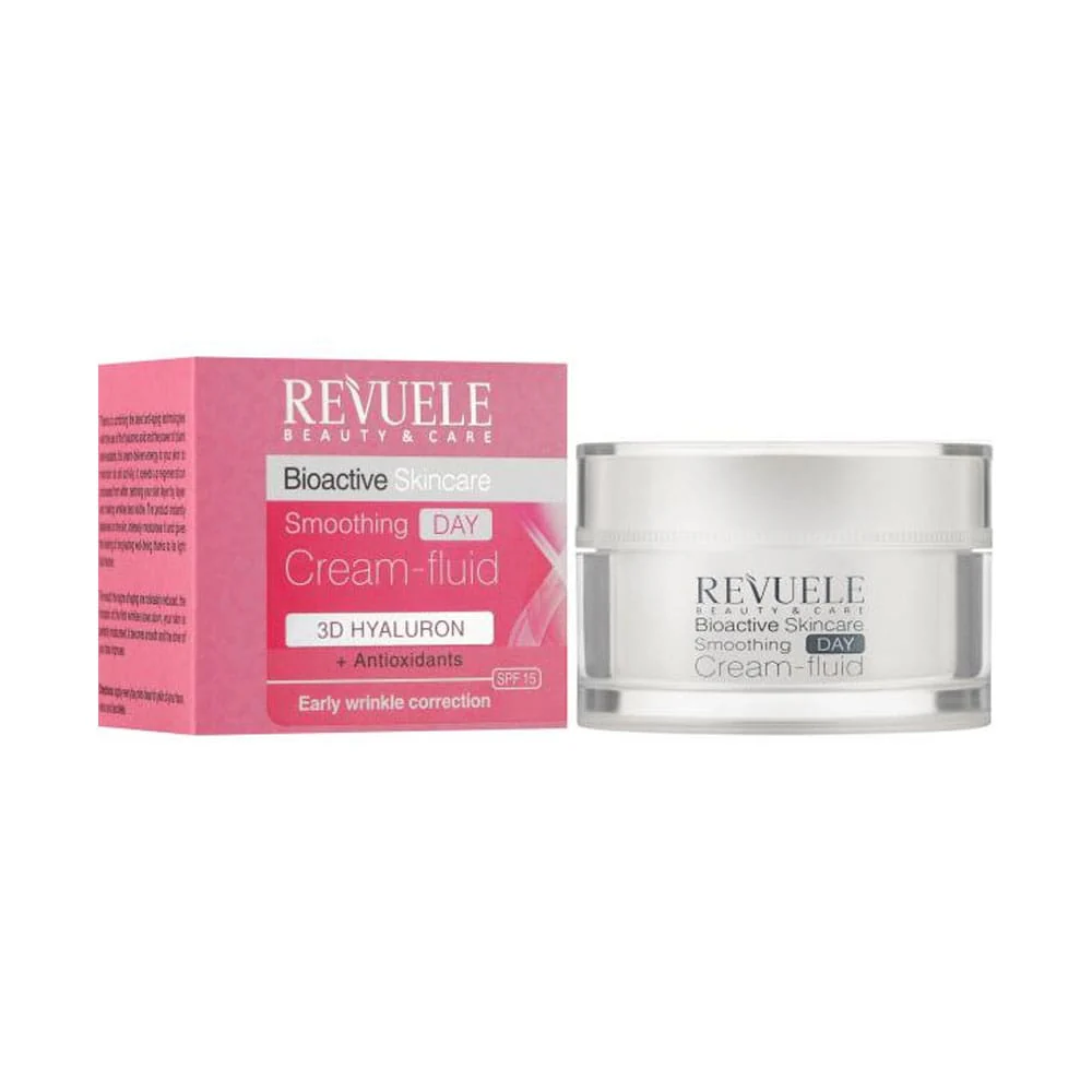 Revuele Bio Active Skin Care 3D Hyaluron Smoothing Day Cream Fluid SPF15 50ml