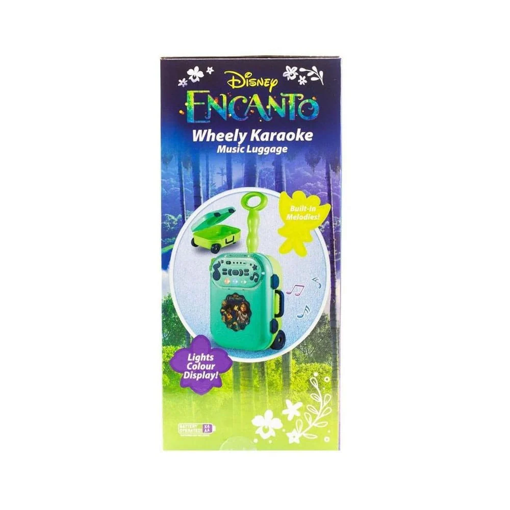 Disney Encanto Wheely Karaoke Music Luggage