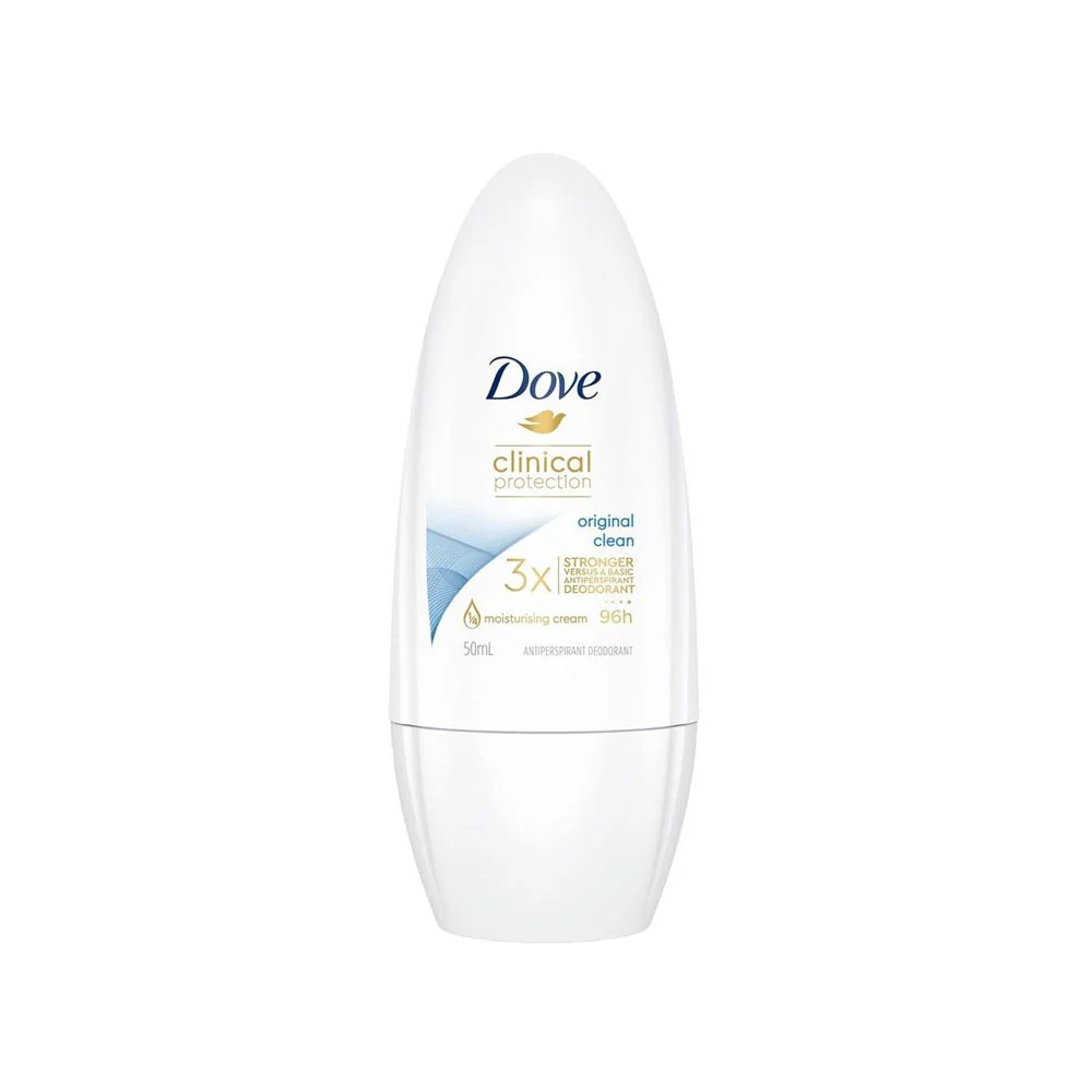 Dove Clinical Protect Original Clean Roll On Deodorant 50ml