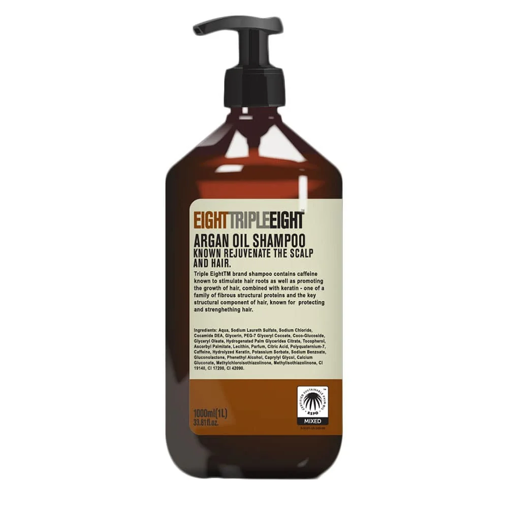 Eight Triple Eight Shampoo Argan Oil 1L
