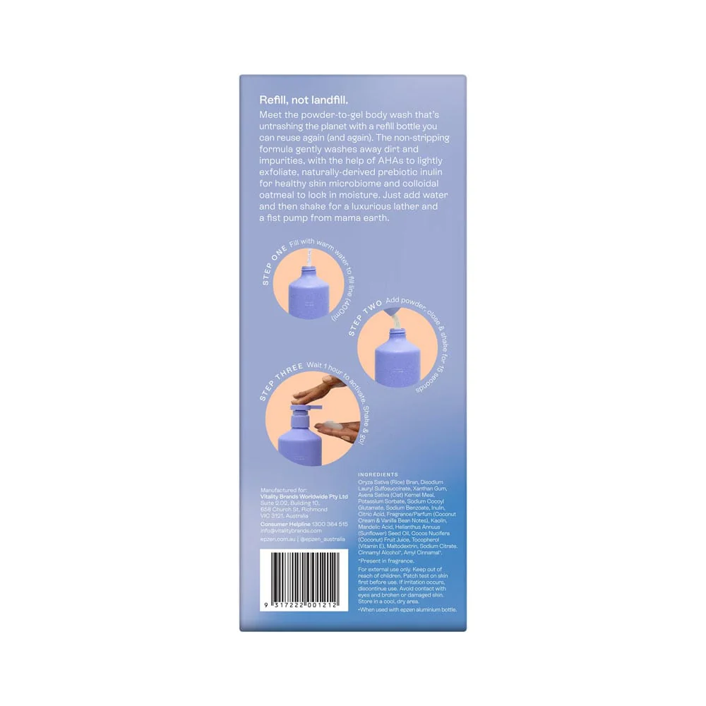 Epzen Body Wash Starter Pack 4 Epzen Body Wash Starter Pack