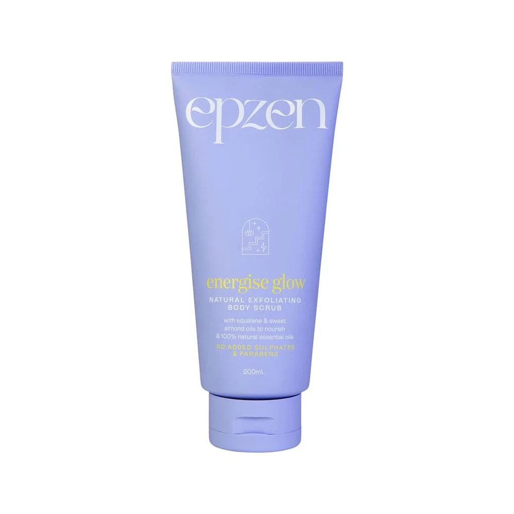 Epzen Natural Exfoliating Body Scrub Energise Glow 200ml