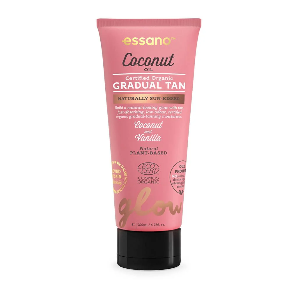 Essano Certified Organic Gradual Tan Coconut & Vanilla 200ml