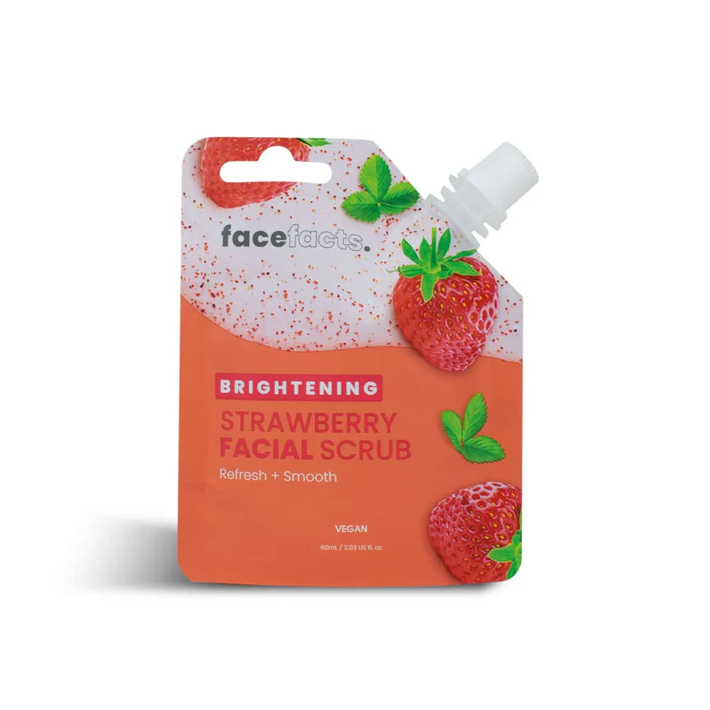 Face Facts Brightening Strawberry Facial Scrub 60ml