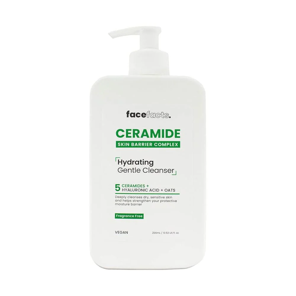 Face Facts Ceramide Hydrate Gentle Cleanser 200ml 1 Face Facts Ceramide Hydrate Gentle Cleanser 200ml