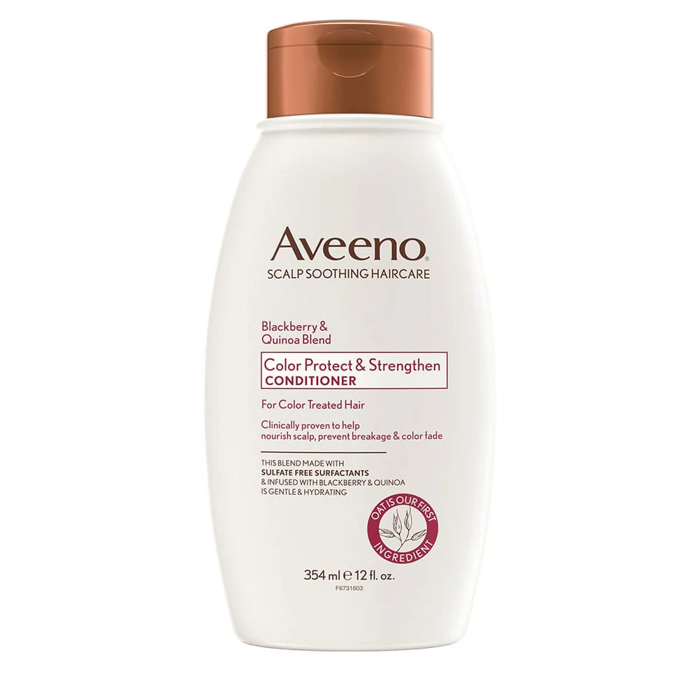 Aveeno Conditioner Color Protect & Strengthen Blackberry & Quinoa Blend 354ml