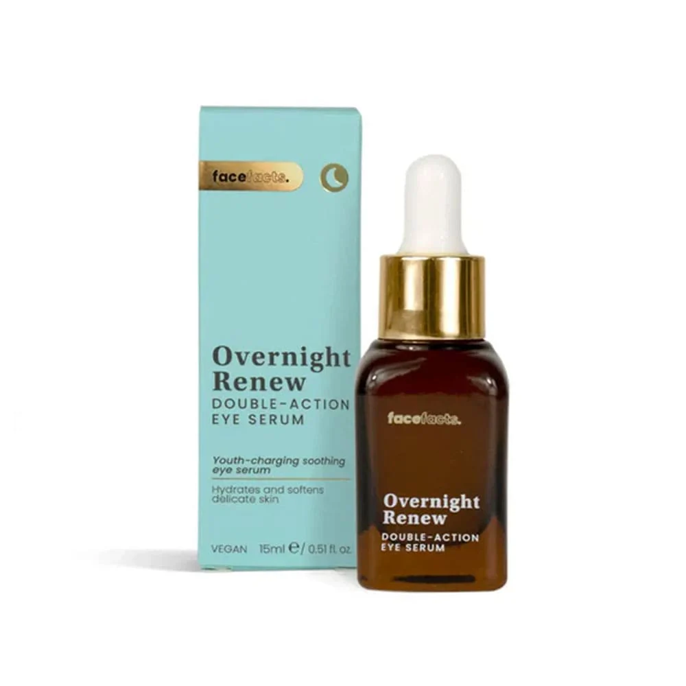 Face Facts Overnight Renew Double Action Eye Serum 15ml 1 Face Facts Overnight Renew Double Action Eye Serum 15ml