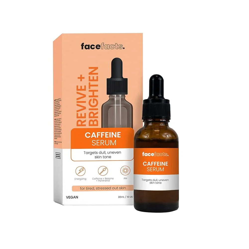 Face Facts Revive Brighten Caffeine Serum 30ml