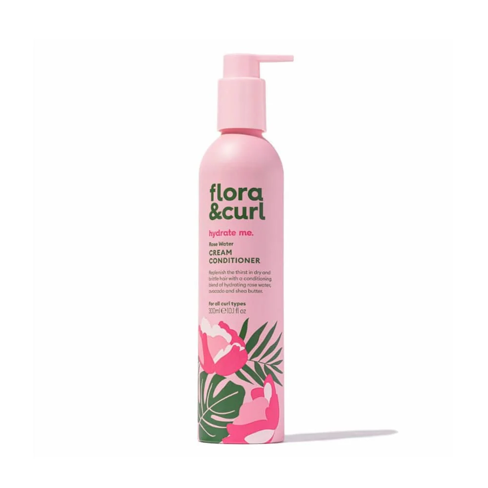 Flora & Curl Cream Conditioner Rose Water 300ml