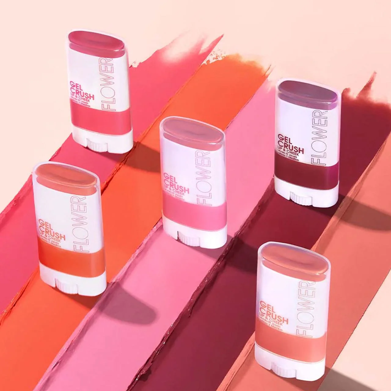 Flower Beauty Lip & Cheek Gel Crush Strawberry Crush 10g 3 Flower Beauty Lip & Cheek Gel Crush Strawberry Crush 10g