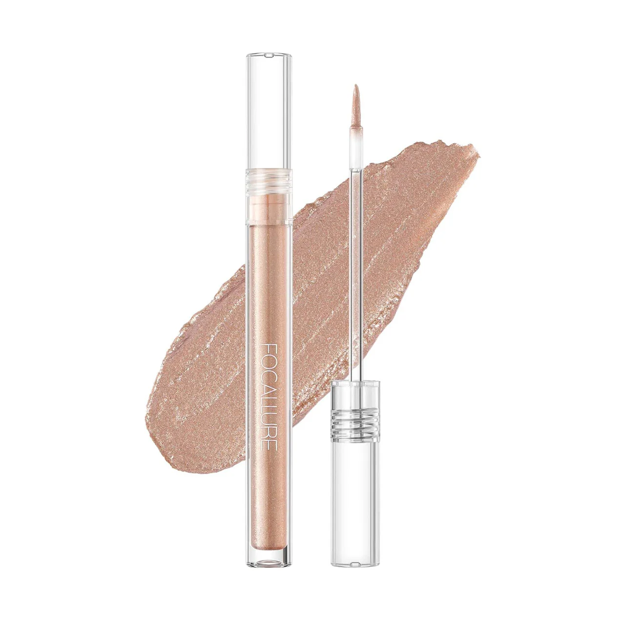 Focallure Glittering Liquid Eyeshadow S03 Champagne Shimmer 1 Focallure Glittering Liquid Eyeshadow S03 Champagne Shimmer