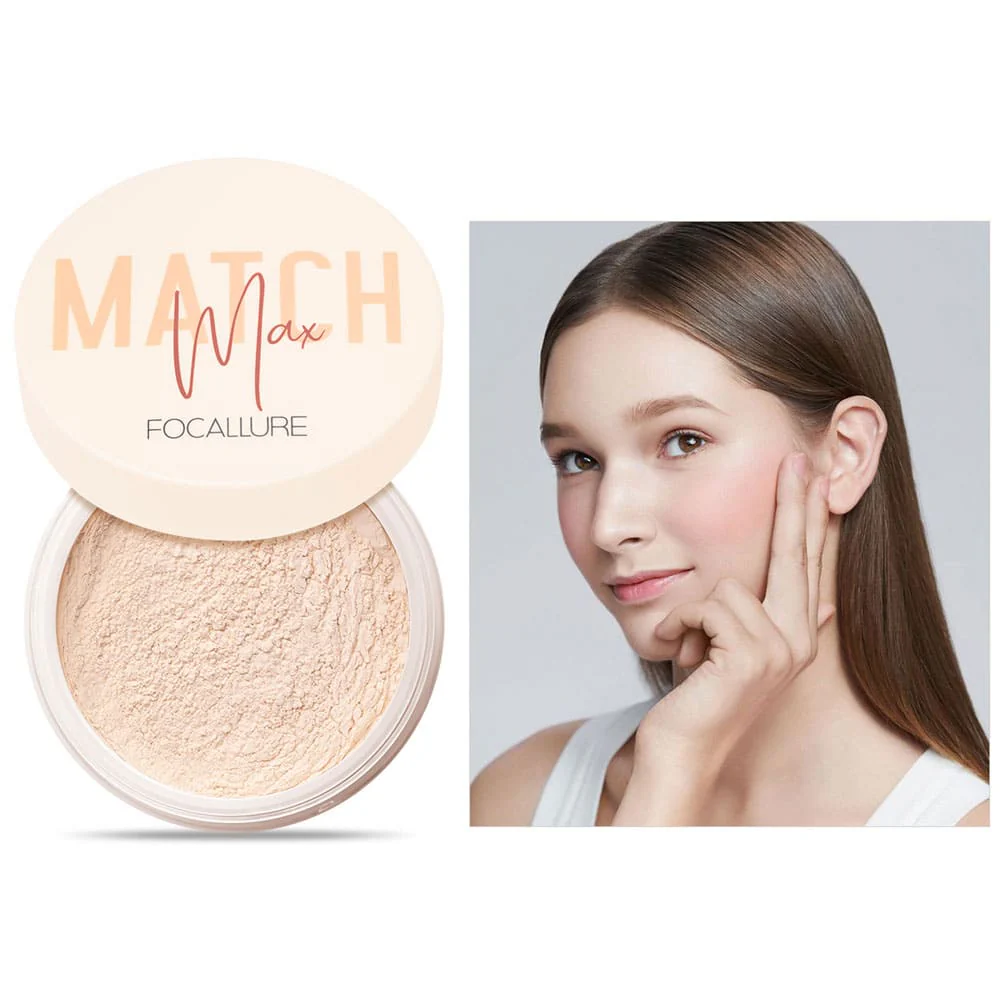 Focallure Match Baking & Setting Loose Powder 02 Ivory 2 Focallure Match Baking & Setting Loose Powder 02 Ivory