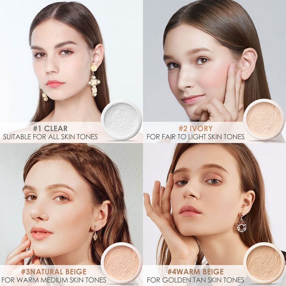 Focallure Match Baking & Setting Loose Powder 02 Ivory 3 Focallure Match Baking & Setting Loose Powder 02 Ivory