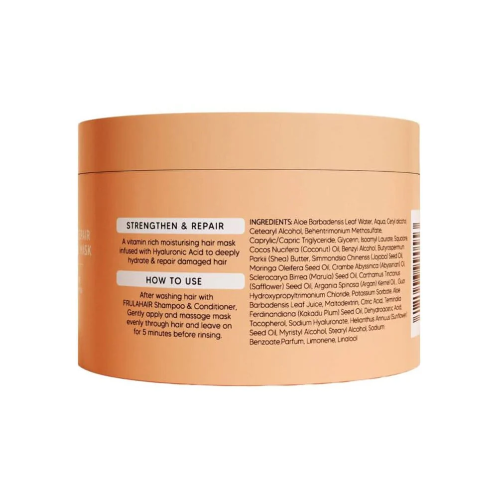 Frula Hair Hair Mask Strengthening Repair & Hydrating 200ml 3 Frula Hair Hair Mask Strengthening Repair & Hydrating 200ml
