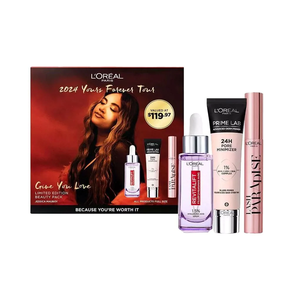 L'Oreal x Jessica Mauboy Give You Love Gift Pack 1 L'Oreal x Jessica Mauboy Give You Love Gift Pack