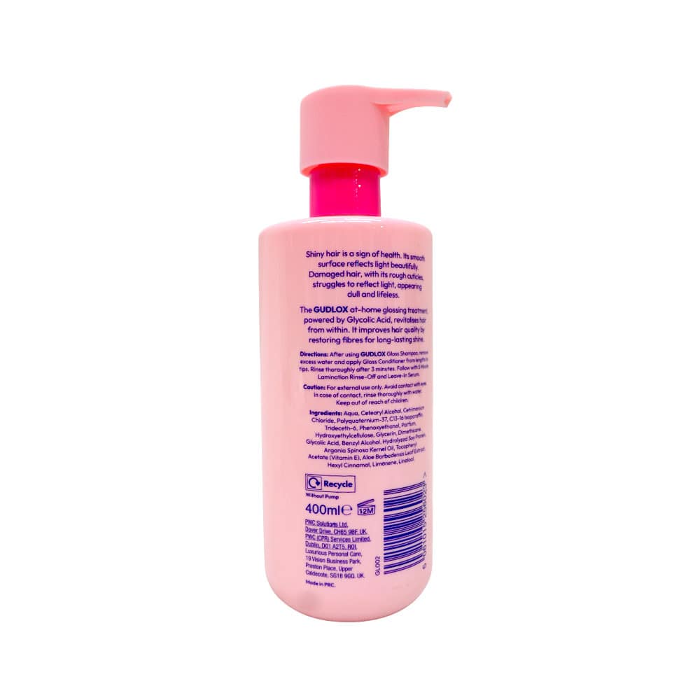 Gudlox Gloss Glycolic Acid Conditioner 400ml 2 Gudlox Gloss Glycolic Acid Conditioner 400ml