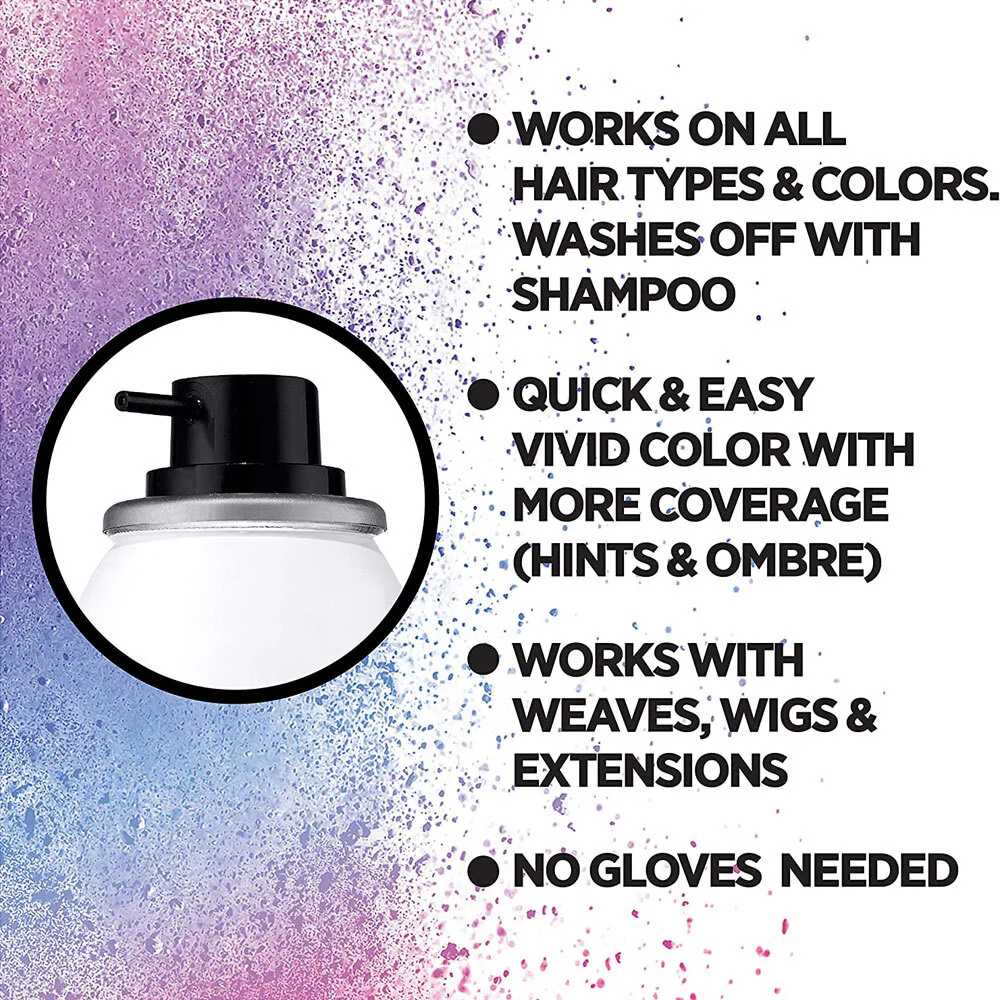 L'Oreal Colorista Spray Hair Colour 1 Day Rose Gold Hair 75ml 2 L'Oreal Colorista Spray Hair Colour 1 Day Rose Gold Hair 75ml