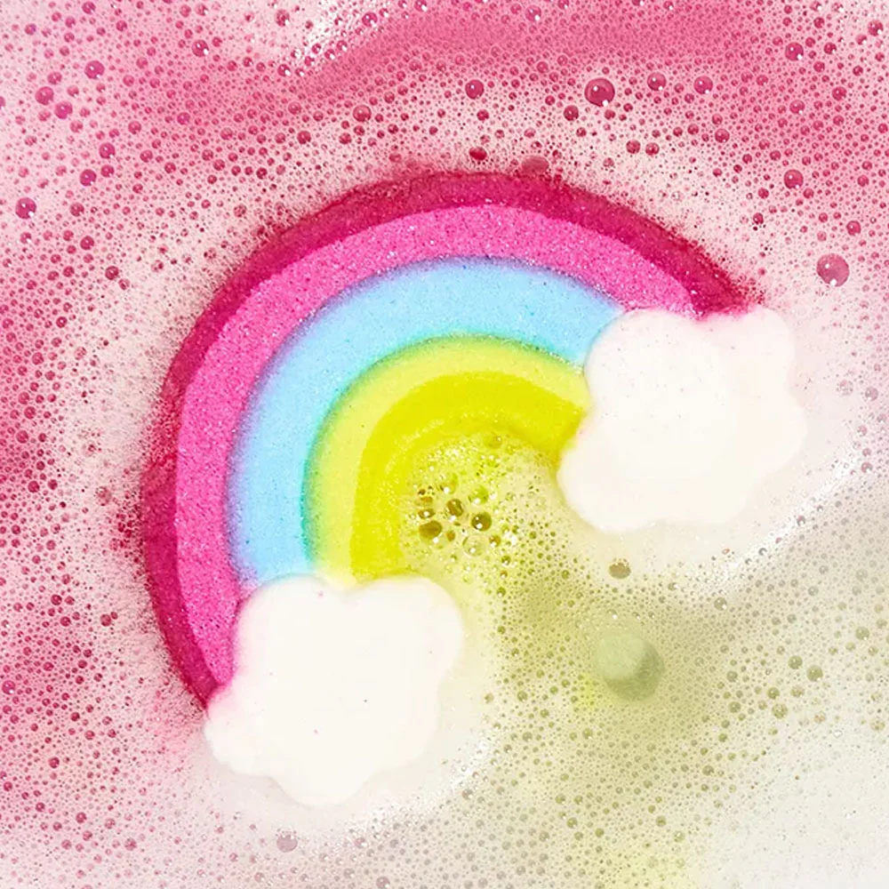 Holler & Glow Bath Fizzer Be The Rainbow 150g 5 Holler & Glow Bath Fizzer Be The Rainbow 150g