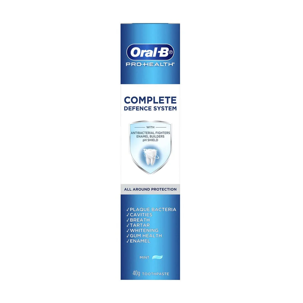 Oral B Toothpaste Complete Defence System 40g