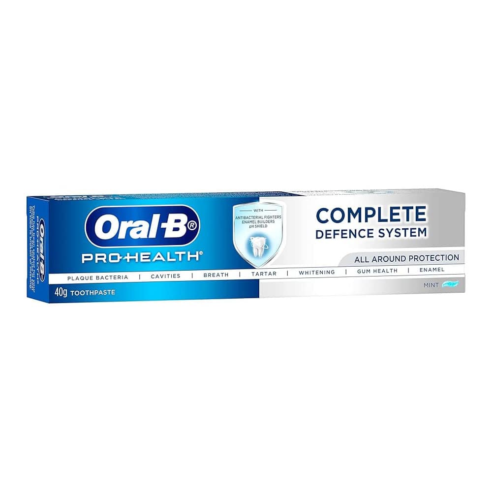 Oral B Toothpaste Complete Defence System 40g 2 Oral B Toothpaste Complete Defence System 40g